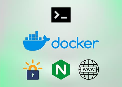 NginX Web Server Dockerized (Full Control) - Banner